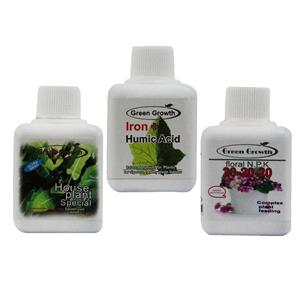 پک کود مایع مخصوص گیاهان آپارتمانی گرین گروت Green Growth Liquid Fertilizer Pack For House Plant