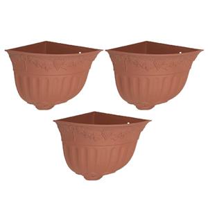 گلدان گلباران مدل 921 بسته سه عددی Golbaran Plant Pot Pack Of 3 