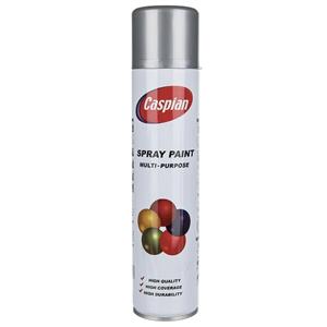 اسپری رنگ طوسی روشن کاسپین وزن 295 گرم Caspian Light Graye Paint Spray 295gr