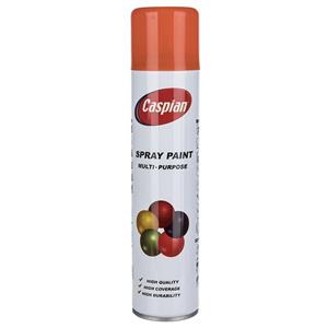 اسپری رنگ نارنجی کاسپین وزن 295 گرم Caspian Orange Paint Spray 295gr