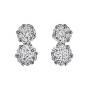 گوشواره نقره سیلور اسمیت مدل Flower 02 Silversmith Flower 02 Silver Earring