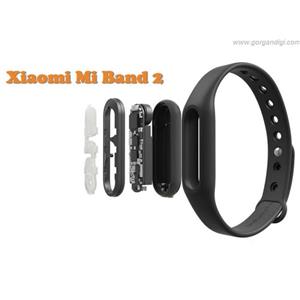بند سیلیکونی طرح دار دستبند سلامتی شیائومی Xiaomi Mi Band 2 Flower 6 Design Wrist Strap 