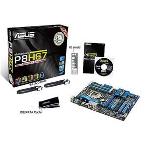 مادربرد ایسوس مدل پی 8 اچ 67 ASUS P8H67 LGA 1155 Motherboard 