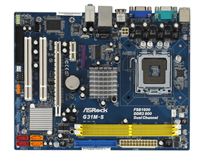 مادربرد گیگابایت مدل جی 31 ام اس 2 GigaByte G31M-S2 LGA 775 Motherboard