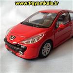 پژو 207  قرمز (1:32)(PEUGEOT)