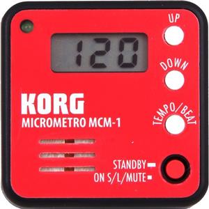 مترونوم KORG MICROMETRO MCM-1 RD KORG MICROMETRO MCM – 1 RD