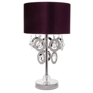 آباژور رومیزی دیلایت کد Silver301 BT Delight 301Silver BT Table Lamp