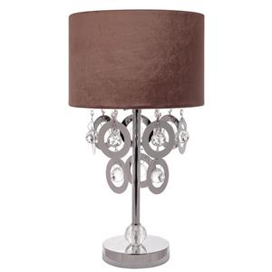 آباژور رومیزی دیلایت کد 301Silver GHR Delight 301Silver GHR Table Lamp