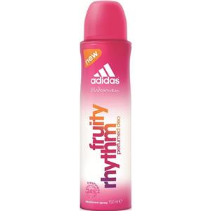 اسپری زنانه آدیداس مدل Fruity Rhythm حجم 150 میلی لیتر Adidas Fruity Rhythm Deodorant Spray For Women 150ml