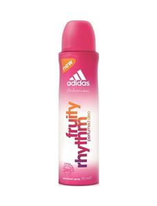 اسپری زنانه آدیداس مدل Fruity Rhythm حجم 150 میلی لیتر Adidas Fruity Rhythm Deodorant Spray For Women 150ml