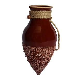 گلدان آویز سرامیکی گلباران سبز مدل ASKGH Golbaranesabz ASKGH Hanging Ceramic Pot