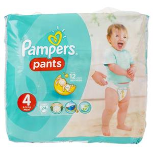 پوشک پمپرز مدل Pants سایز 4 بسته 24 عددی Pampers Pants Size 4 Diaper Pack of 24
