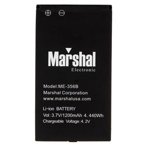 باتری مارشال مدل ME-356B با ظرفیت 1200mAh مناسب برای گوشی موبایل ME-356B Marshal ME-356B 1200mAh Mobile Phone Battery For ME-356B