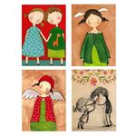 Nafis Gallery NG03 Magnet Tableau Set 4 Pcs