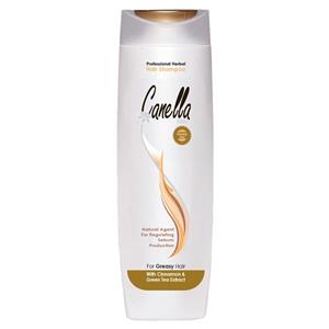 شامپو گیاهی مخصوص مو های چرب کنلا مکس حجم 430 میلی لیتر Canella Max Herbal Shampoo 430 ml