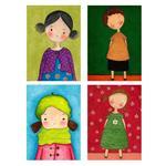 Nafis Gallery NG02 Magnet Tableau Set 4 Psc