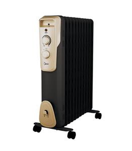 رادیاتور برقی  میدیا مشکی. مدل NY2311-16JA Midea NY2311 16JA Radiator