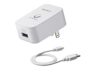 شارژر دیواری سونی مدل CP-AD2 با کابل microUSB Sony CP-AD2 Wall Chrger With microUSB Cable