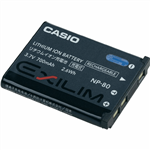 Casio NP80 Li-ion Camera Battery