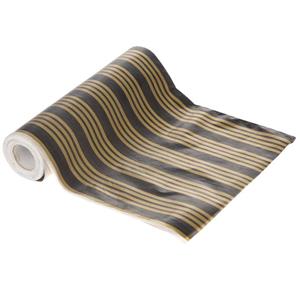 رومیزی یکبار مصرف شادیان پلاست سری ترمه زرین کد  1-0208 رول 7 متری