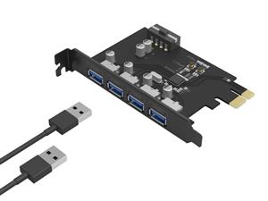 هاب USB 3.0 چهار پورت اوریکو مدل PME-4U Orico PME-4U 4 Ports USB 3.0 Hub