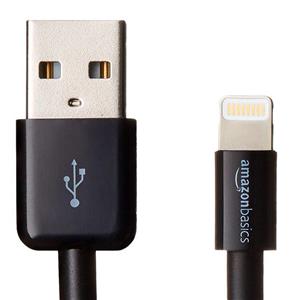 کابل تبدیل USB به لایتنینگ آمازون بیسیکس به طول 0.9 متر AmazonBasics USB To Lightning Cable 0.9m