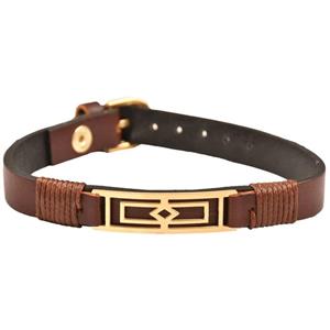 دستبند چرمی کهن چرم مدل BR92-7 Kohan Charm BR92-7 Leather Bracelet