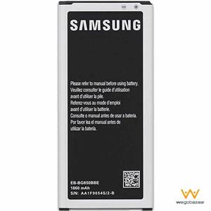 باتری موبایل سامسونگ گالکسی مدل EB-BG850BBE با ظرفیت 1860mAh مناسب برای گوشی موبایل سامسونگ گالکسی Alpha Samsung EB-BG850BBE 1860mAh Cell Mobile Phone Battery For Samsung Galaxy Alpha