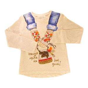 تی شرت آستین بلند نوزاد مایورال مدل MA 401816 Mayoral MA 401816 Long Sleeve Baby T-Shirt