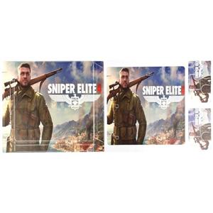 برچسب پلی استیشن 4 اسلیم مدل Sniper Elite PlayStation Slim Cover 