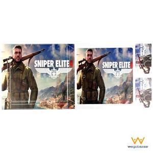 برچسب پلی استیشن 4 اسلیم مدل Sniper Elite PlayStation Slim Cover 