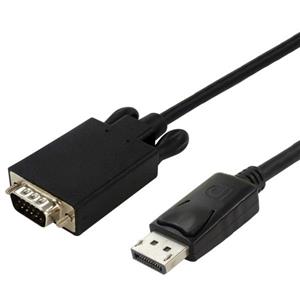 کابل مبدل DisplayPort به درگاه نر VGA یونیتک مدل Y 5118F طول 1.8 مت Unitek to Male Converter Cable 1.8m 