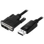 Unitek Y-5118BA DisplayPort to DVI Male Converter Cable 1.8m