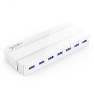 هاب 7 پورت USB 3.0 اوریکو مدل H7928-U3-V1 Orico H7928-U3-V1 7-Port USB 3.0 Hub