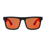 عینک آفتابی اسپای سری The Fold مدل Matte Black Bronze Red Spectra