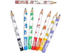 مداد رنگی CRAYOLA مدل 3678CR 8 Jumbo Decorated