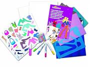 کیت رنگ آمیزی CRAYOLA مدل  7422CR  Fashion Portfolio