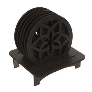 زیر لیوانی داریس مدل Circle Lotus