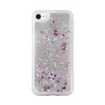 Luxury Case Floating Silver Glitter Cover For iPhone 7