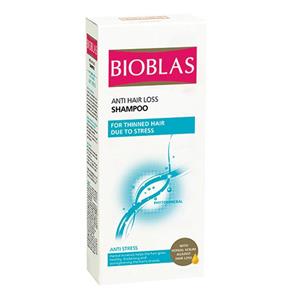 شامپو ضد ریزش و ضد استرس بیوتا مدل Bioblas Thinned Hair Due To Stress حجم 400 میلی لیتر Biota Bioblas Thinned Hair Due To Stress Anti Hair Loss And Anti Stress Shampoo 400ml