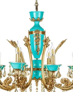 لوستر چشمه نور 6 شعله کد C2909 Cheshmeh Noor Six Flames C2909 Chandelier