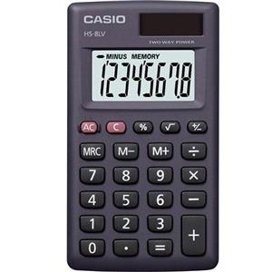 ماشین حساب کاسیو HS-8LV-BK Casio HS-8LV-BK Calculator