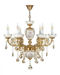 لوستر چشمه نور 6 شعله کد C2910 Cheshmeh Noor Six Flames C2910 Chandelier