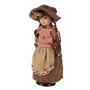 عروسک Brown Dress  ارتفاع 40 سانتی متر Brown Dress Doll Height 40 Centimeter