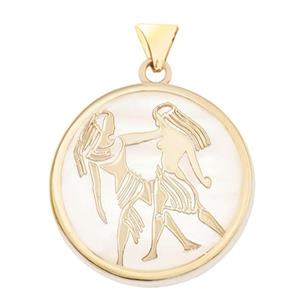 آویز  گردنبند طلا 18 عیار مرجان مدل 0102 Marjan 0102 Gold Necklace Pendant Plaque