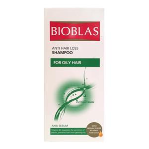 شامپو ضد ریزش بیوتا مدل Bioblas Oily Hair حجم 400 میلی لیتر Biota Bioblas Oily Anti Hair Loss Shampoo 400ml