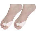 فاصله دهنده سیلیکونی دوانگشتی پا مدل Hallux Valgus کد MHS02