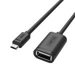 کابل تبدیل microUSB-B به USB-A OTG یونیتک مدل Y-C438GBK به طول 2 متر