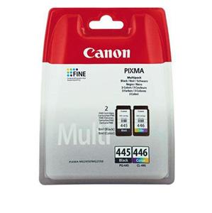 پک کارتریج کانن مدل PG 445 و CL 446 Canon And Package Ink Cartridges 