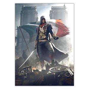 تابلوی ونسونی طرح Assassins Creed Unity سایز 40 × 30 Wensoni Assassins Creed Unity Chassis 40 x 30